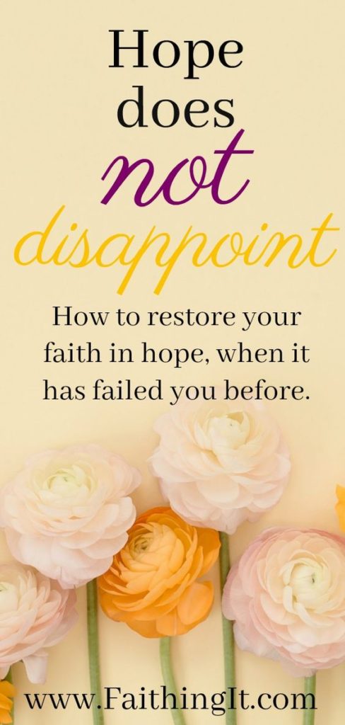 hope does not disappoint